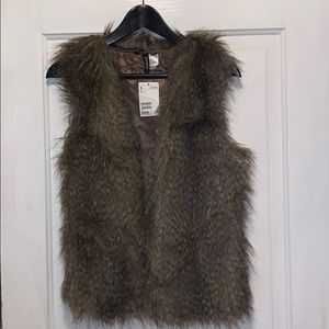 H&M Faux Fur Vest